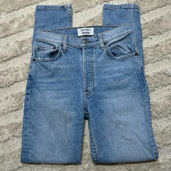 Reformation High Rise Skinny Jean - Picture 2 of 8